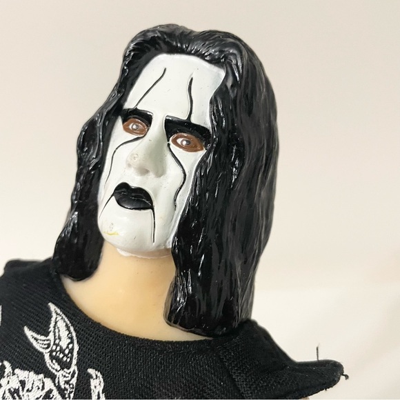 Vintage 1999 WCW Sting 12” Inch Vinyl Plastic Plush Doll WWF WWE NWO - Picture 6 of 16